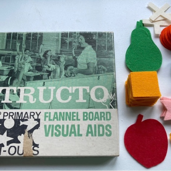 Instructo Flannel Felt Board Primary Cut-Outs Visual - Picture 4 of 5